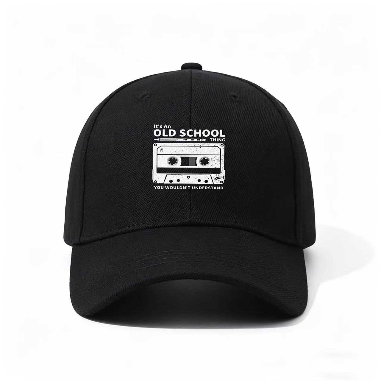 Audio Music Hip Hop - Retro Cassette Tape Baseball Cap -