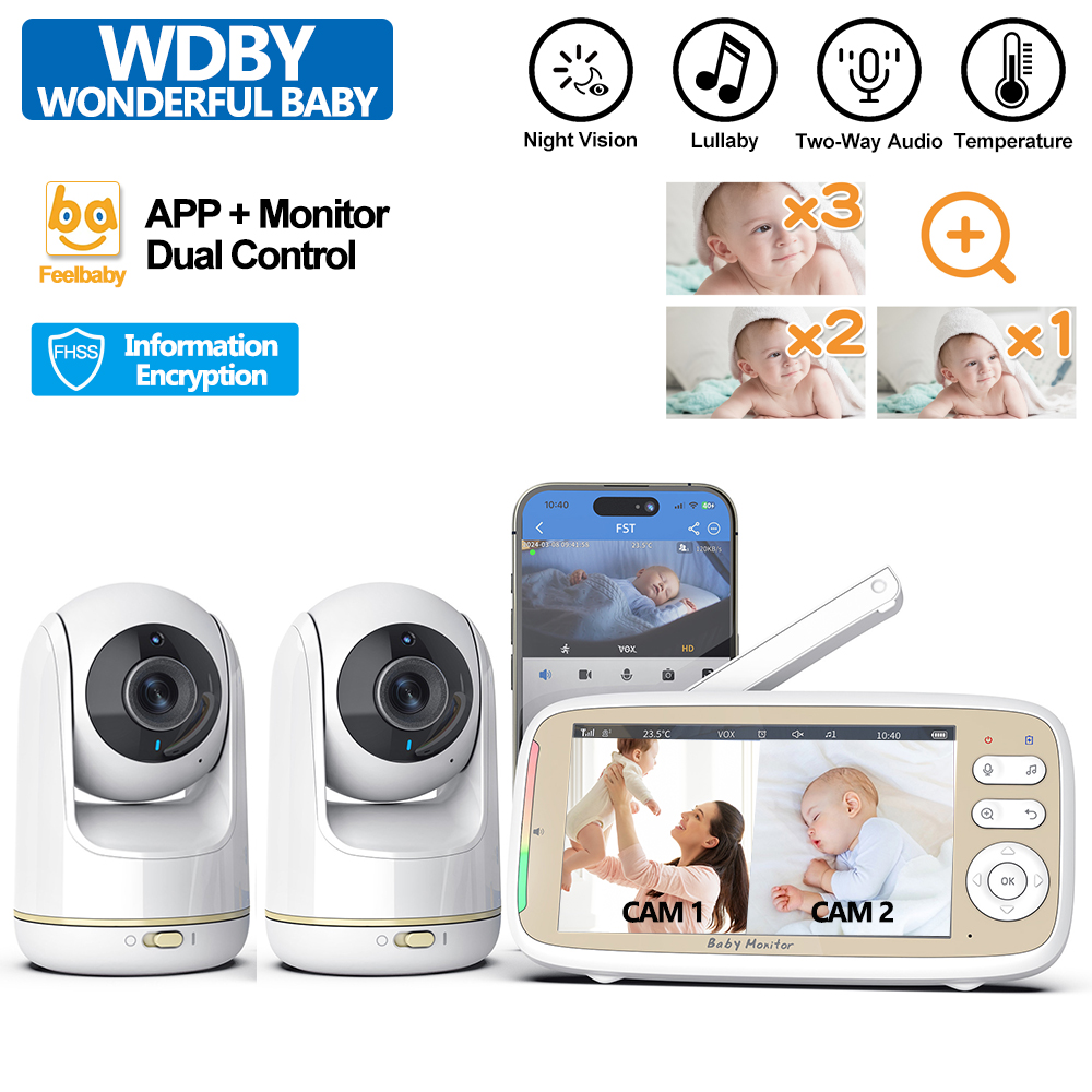 VB803 PRO Baby Monitor with 2p - đánh giá và giá Music Audio Pro