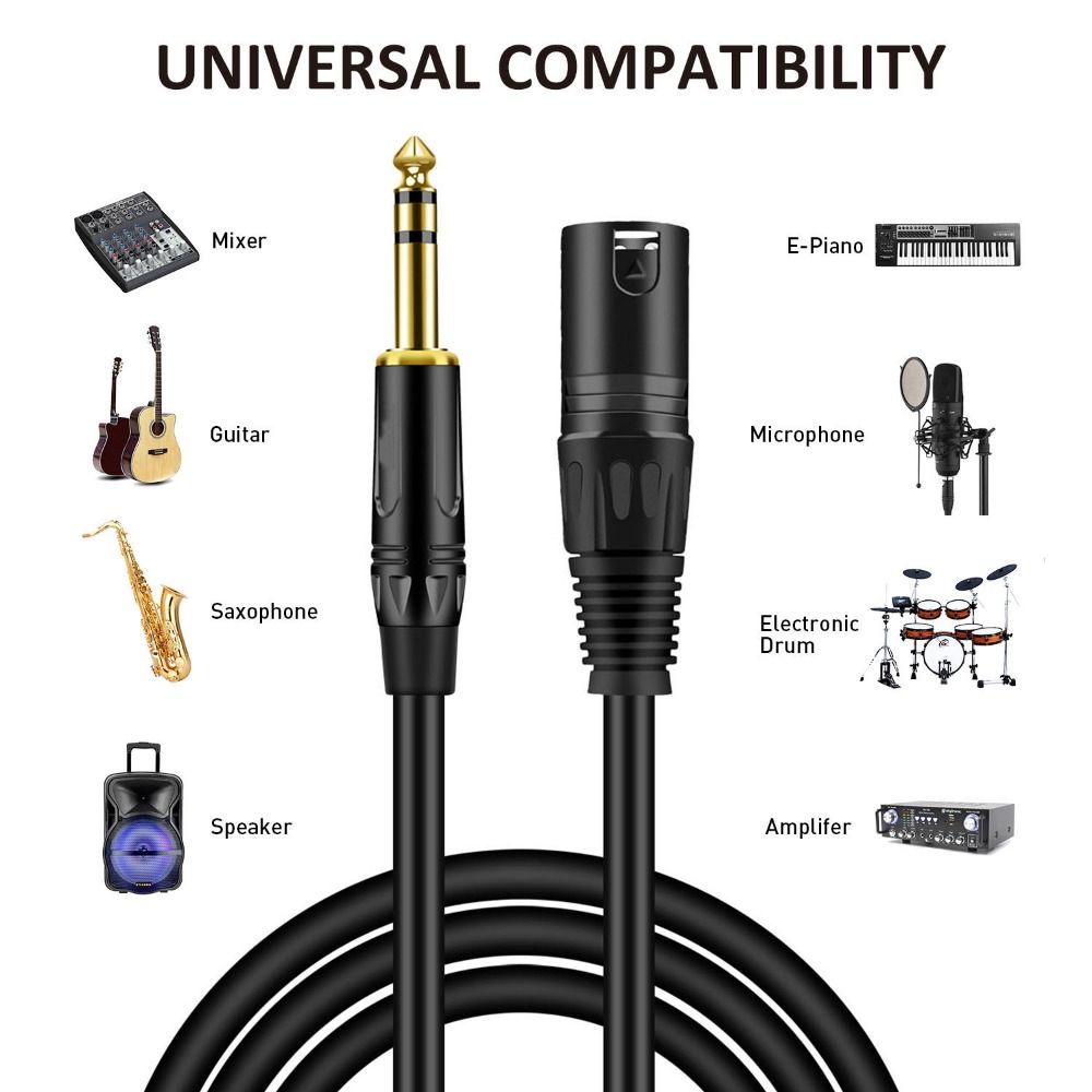 6.35 mm 1/4 Inch TRS Male to X - đánh giá và giá Cable Xlr Balanced