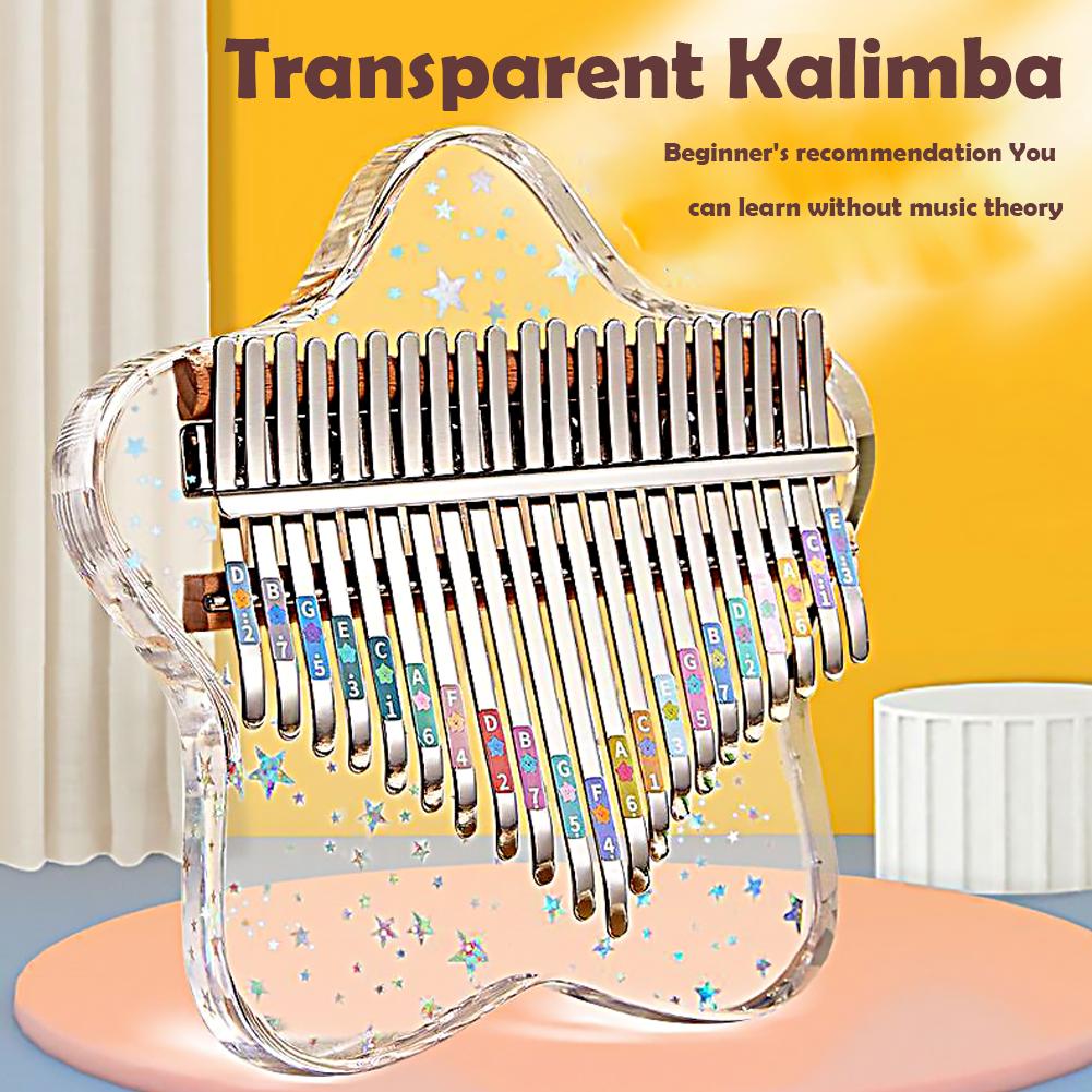 21/17 Keys Portable Finger Pia - đánh giá và giá Kalimba Thumb Piano