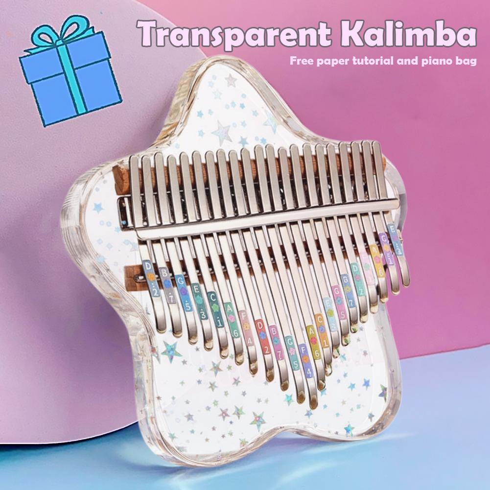 21/17 Keys Portable Finger Pia - đánh giá và giá Kalimba Thumb Piano