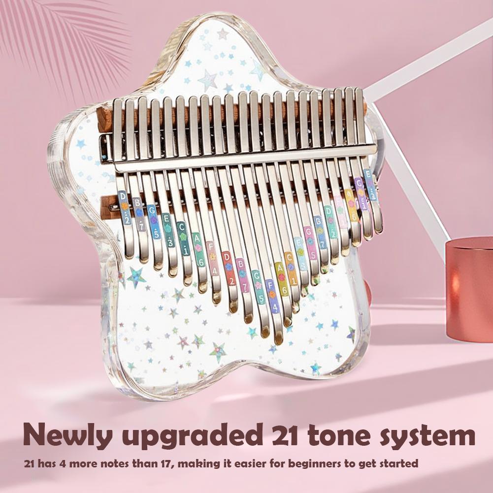 21/17 Keys Portable Finger Pia - đánh giá và giá Kalimba Thumb Piano