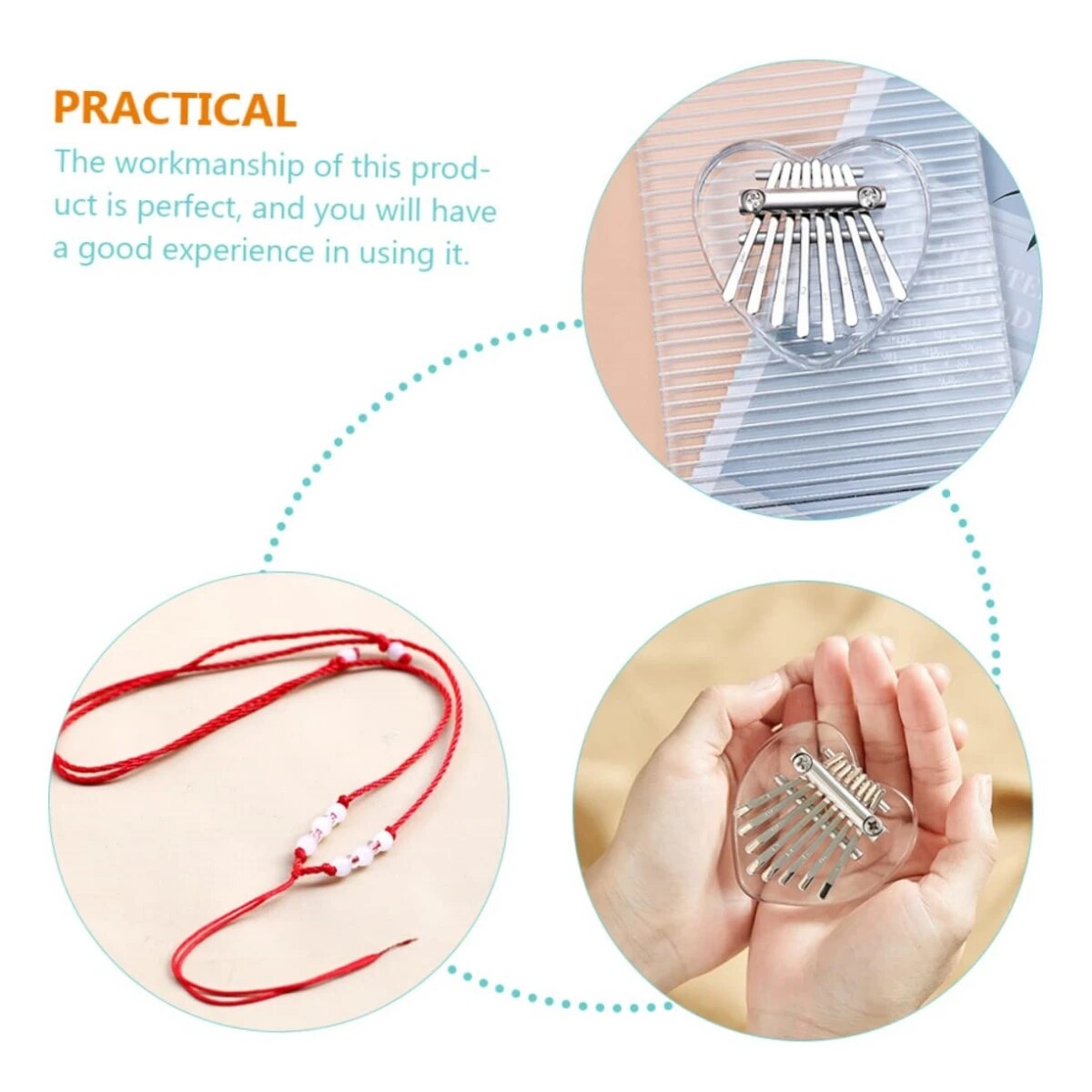 Miwayer 8 Keys Mini Kalimba Ra - đánh giá và giá Kalimba Thumb Piano