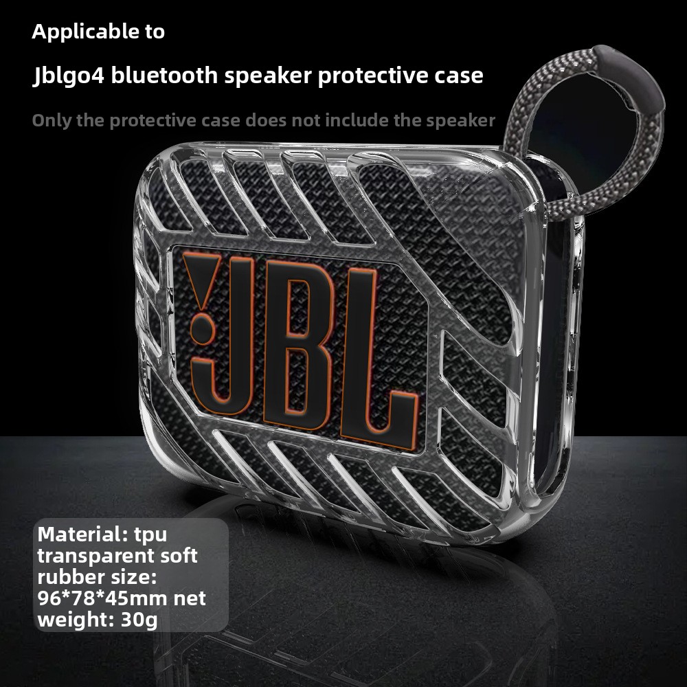 Transparent TPU Protective Cas - đánh giá và giá Jbl Speaker Go 4