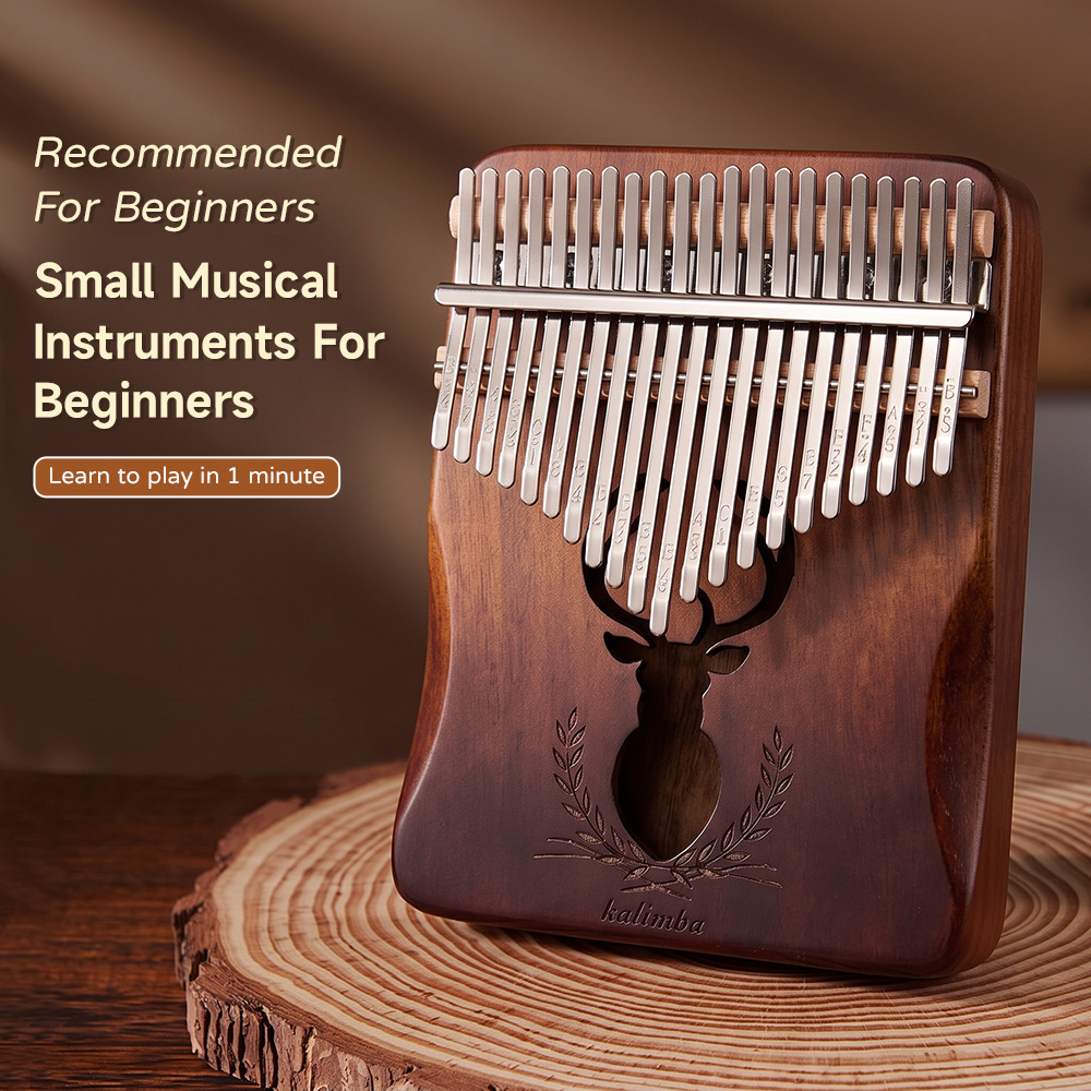 21 Key Mahogany Kalimba Thumb  - đánh giá và giá Kalimba Thumb Piano