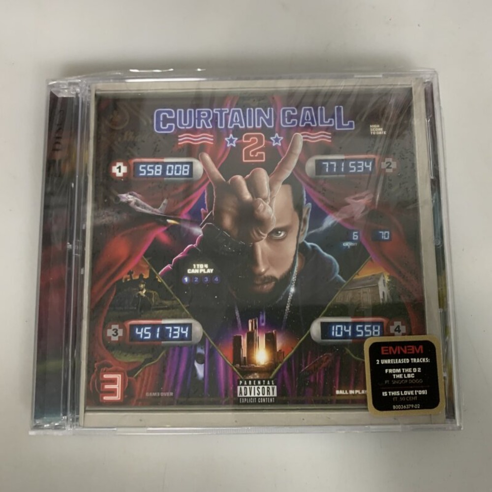 CD 'Curtain Call 2' Eminem Hip - đánh giá và giá Audio Music Hip Hop