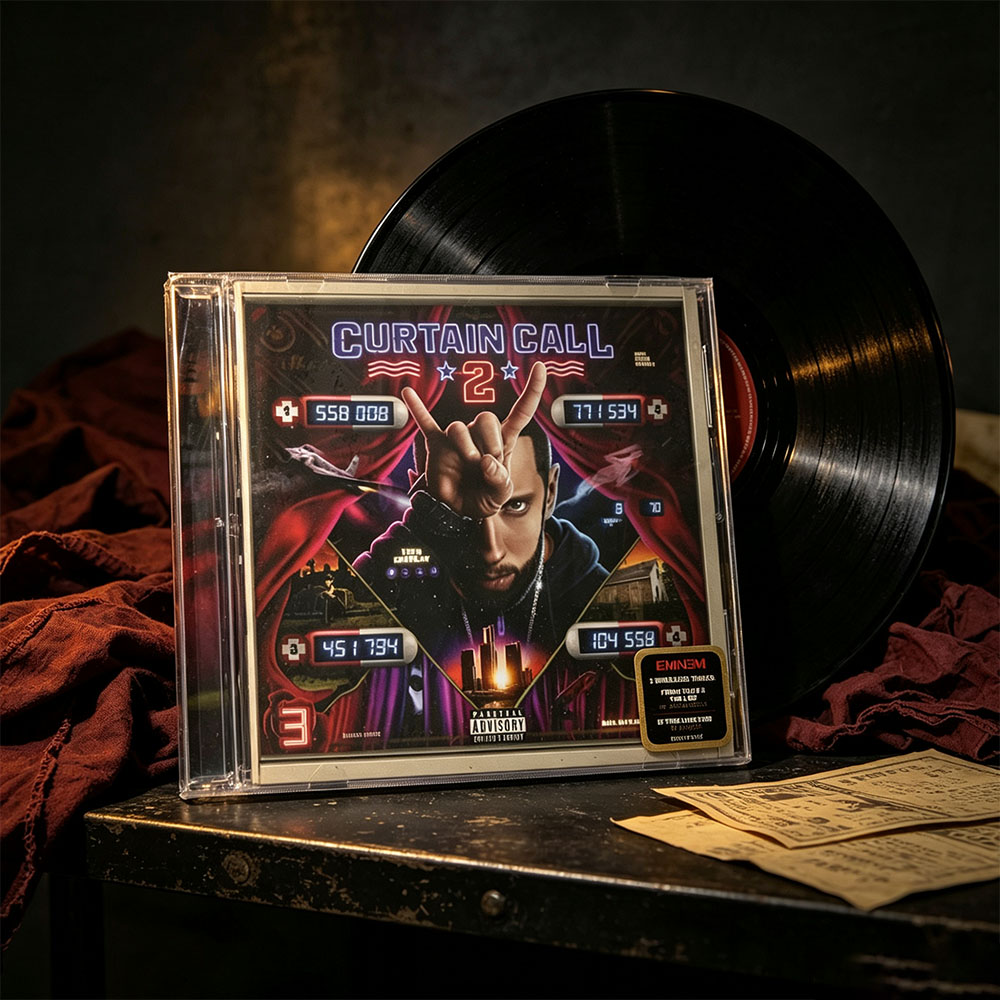CD 'Curtain Call 2' Eminem Hip - đánh giá và giá Audio Music Hip Hop