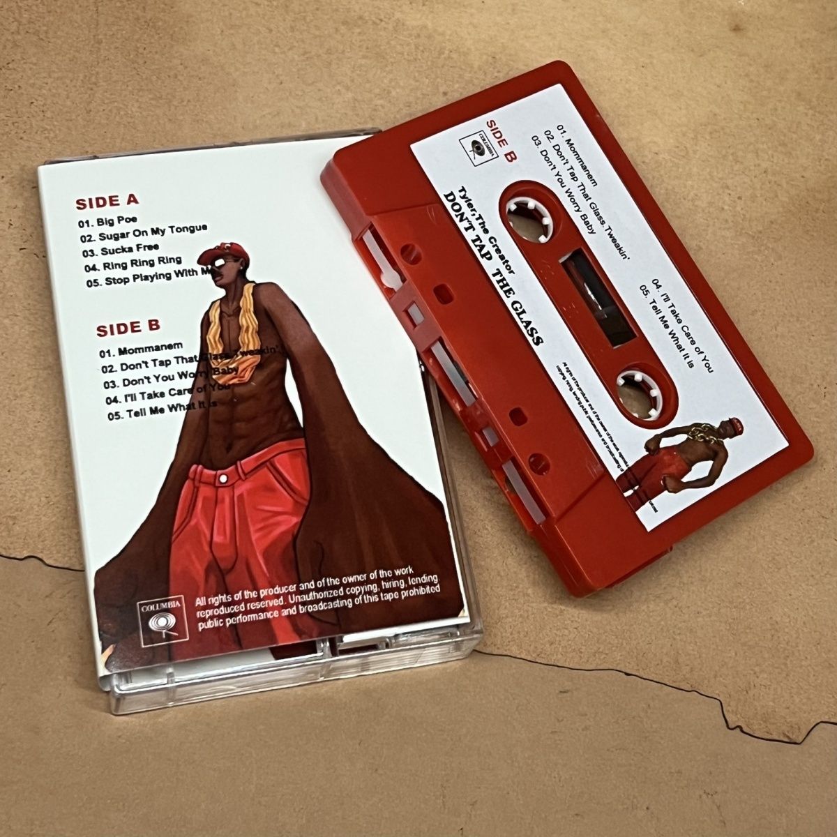 Red Cassette Tape Hip Hop Rap  - đánh giá và giá Audio Music Hip Hop