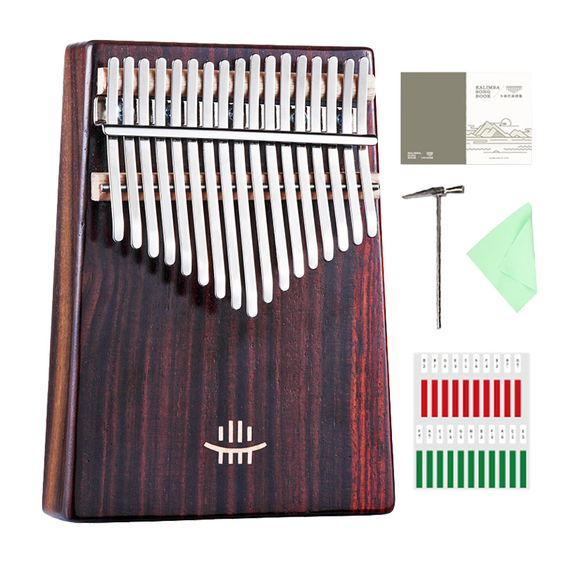 guitar Kalimba 17 Keys with Ho - đánh giá và giá Kalimba Thumb Piano
