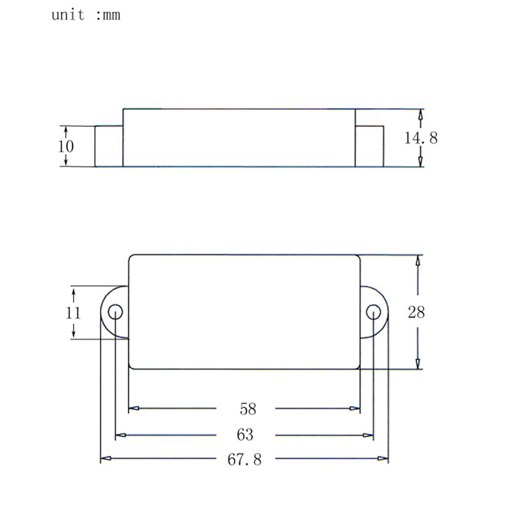 Closed Style Bass Pickup Cover - đánh giá và giá Bass Guitar Strings
