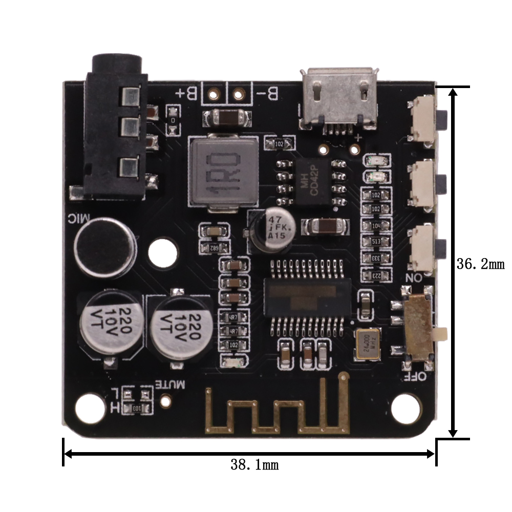 Bluetooth 5.0 MP3 Decoder Boar - đánh giá và giá Music Audio Pro