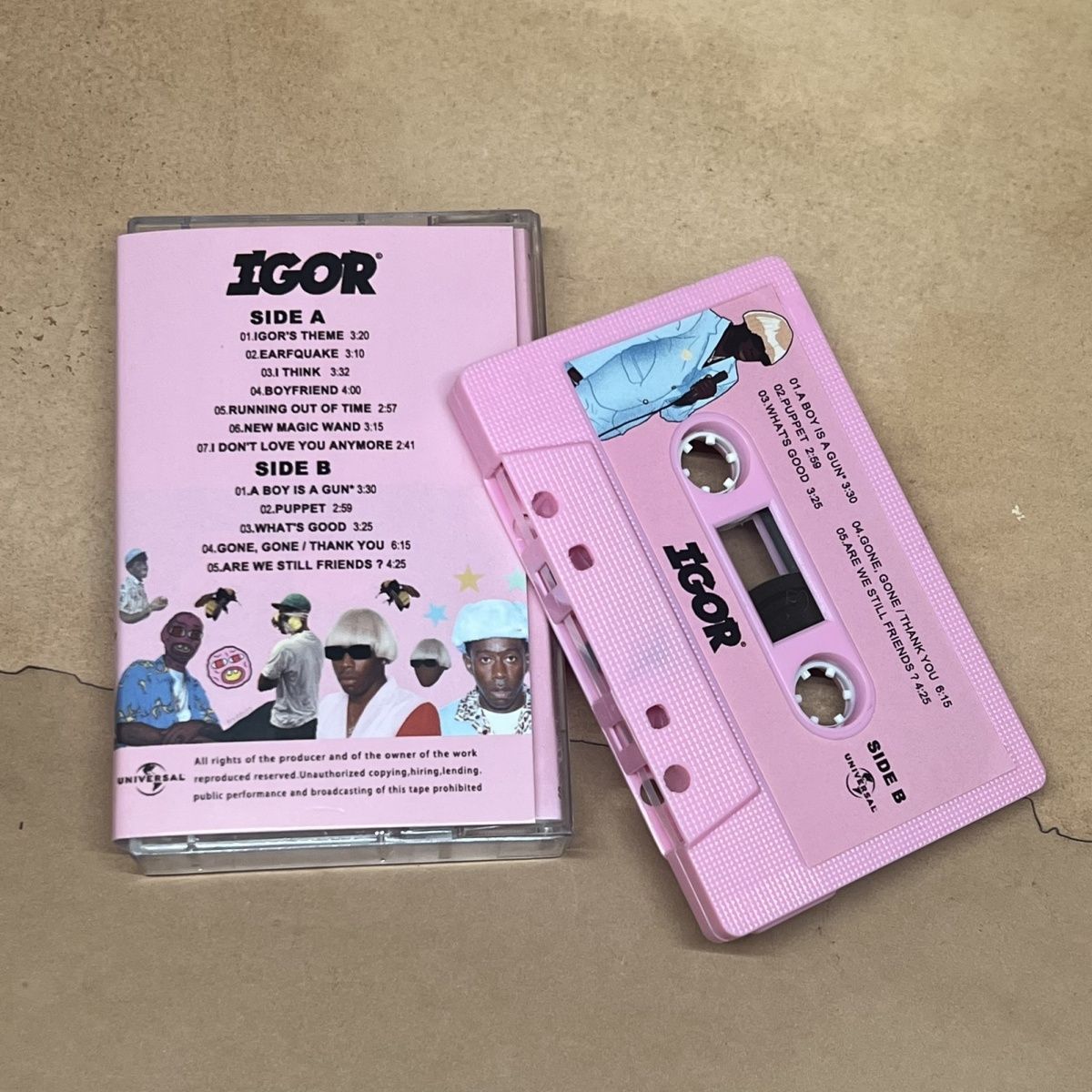 Two Tone Pink Cassette Tape Hi - đánh giá và giá Audio Music Hip Hop