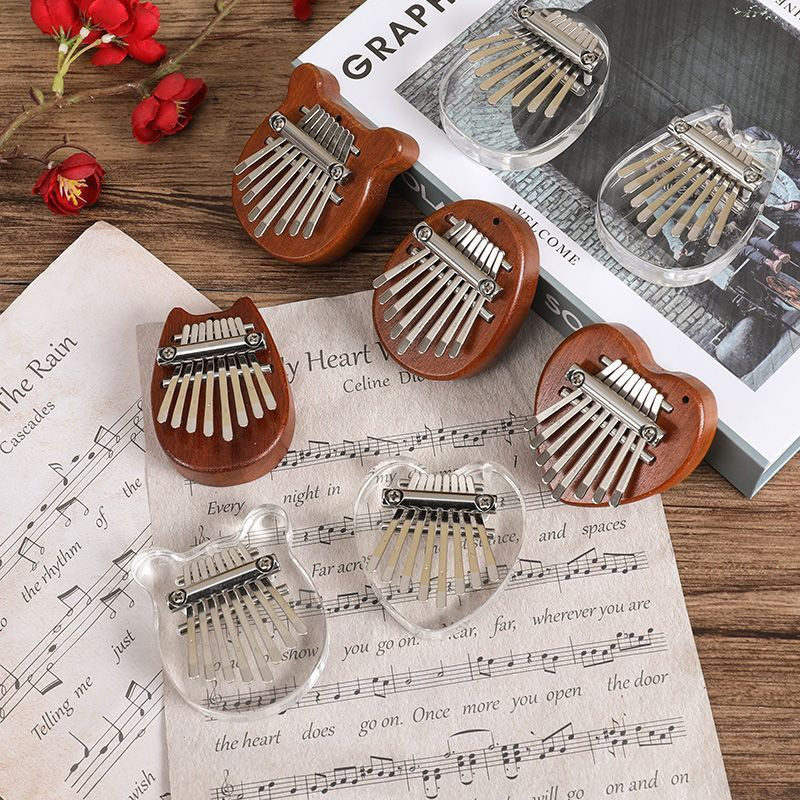5*7cm 8Key Kalimba Thumb Piano - đánh giá và giá Kalimba Thumb Piano