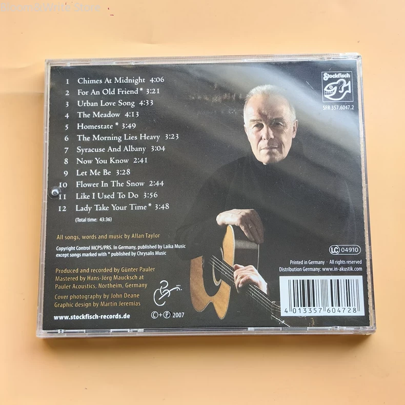A-Allan Taylor Old Friends‑New - đánh giá và giá Audio Music Test